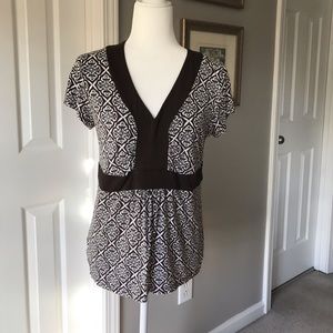 Anne Taylor Knit Blouse - Size L